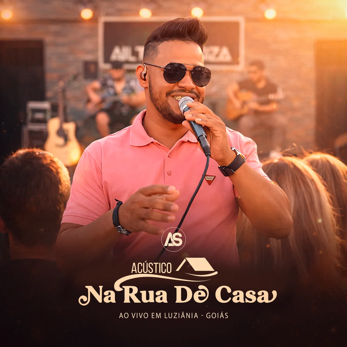Capa de Acústico Na Rua de Casa, de Ailton Souza