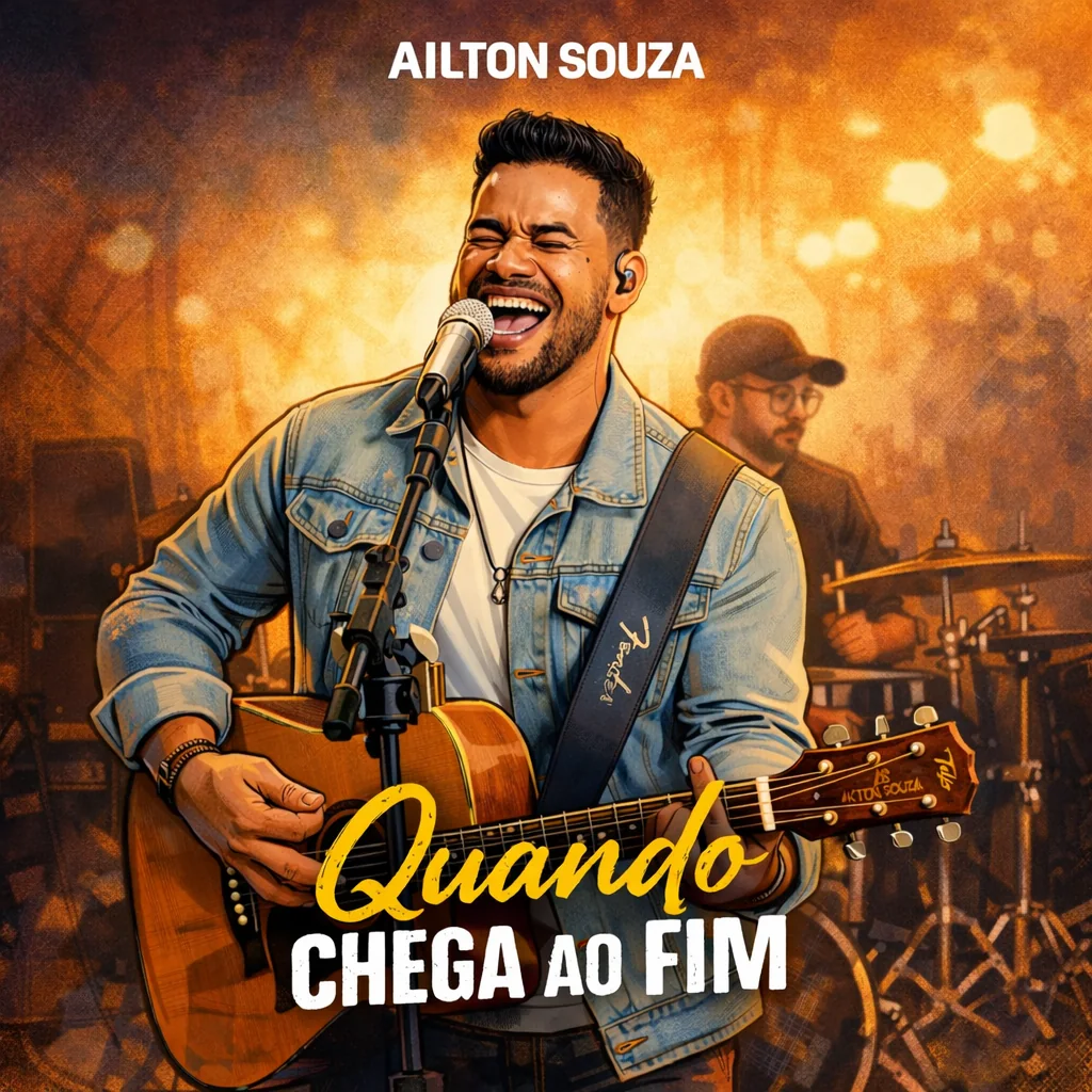 Capa de Quando Chega ao Fim, de Ailton Souza